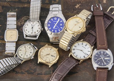 Lot 83 - Ten wristwatches