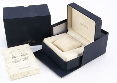 Lot 85 - A modern empty Jaeger-LeCoultre wristwatch box
