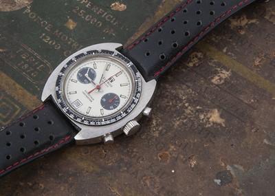 Lot 95 - A modern Tissot Seastar Navigator stainless steel manual wind wristwatch