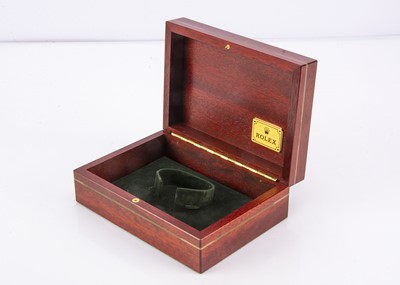 Lot 176 - An empty 1990s Rolex watch box