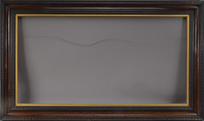 Lot 61 - A wooden frame