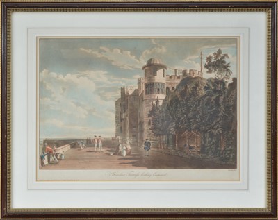Lot 95 - A framed coloured print