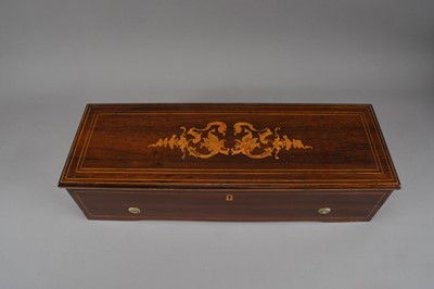 Lot 338 - Cylinder musical Box