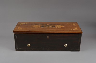 Lot 340 - Cylinder musical Box
