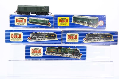Lot 318 - Hornby-Dublo 00 Gauge 3-Rail BR Steam and Diesel Locomotives