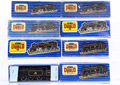 Lot 319 - Hornby-Dublo 00 Gauge 3-Rail BR black Tank Locomotives