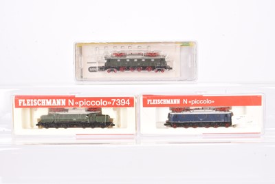 Lot 102 - N Gauge Continental German Electric Locomotives