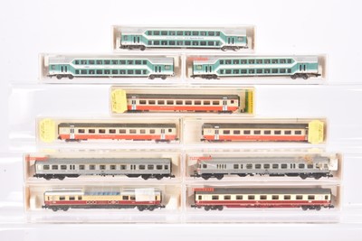 Lot 103 - N Gauge Continental Coaching Stock