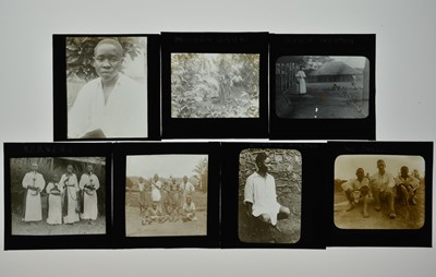 Lot 2 - 3¼in sq Magic Lantern Slides