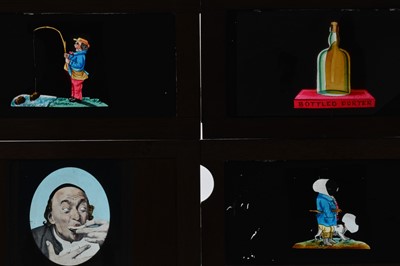 Lot 11 - 3¼in sq Magic Lantern Slides