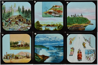 Lot 30 - 3¼in sq Magic Lantern Slides