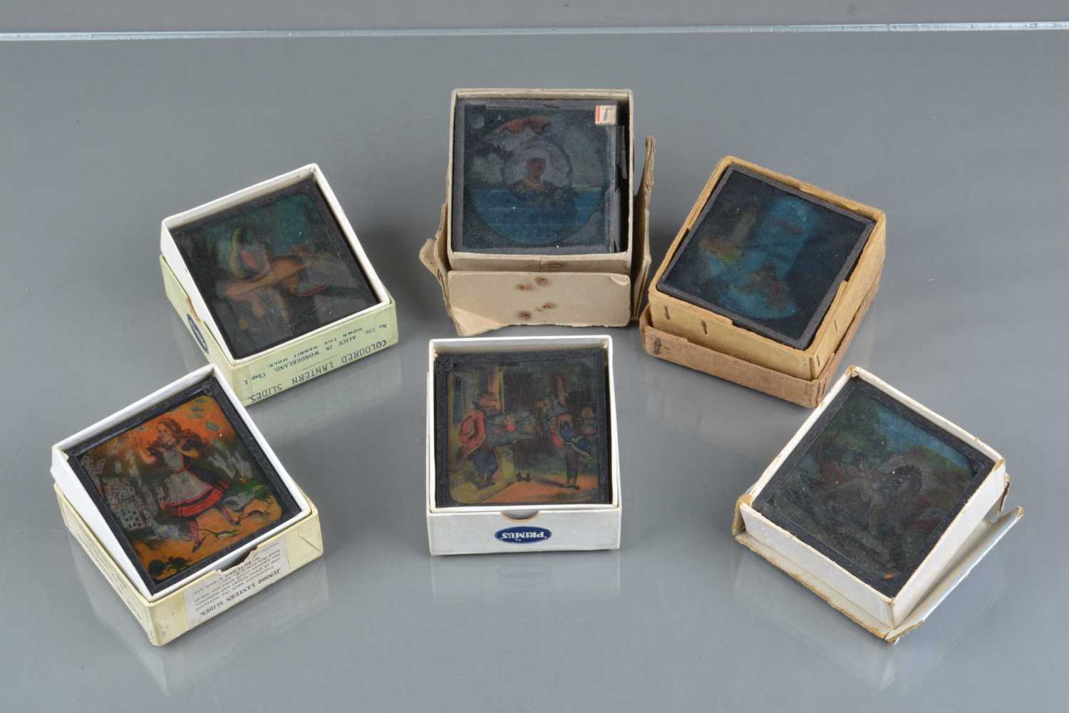 Lot 31 - 3¼in sq Magic Lantern Slides