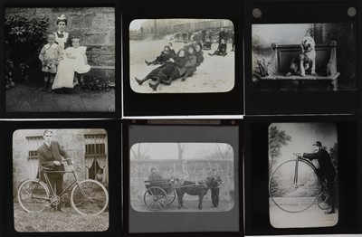 Lot 38 - 3¼in sq Magic Lantern Slides