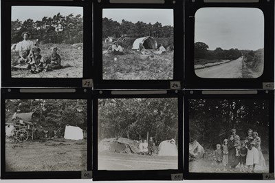Lot 39 - 3¼in sq Magic Lantern Slides