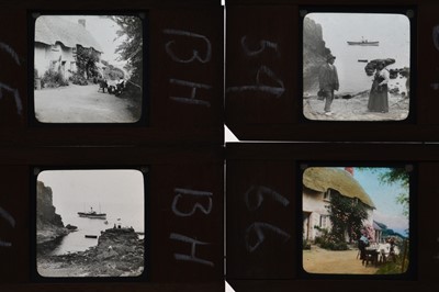 Lot 41 - The Noakes 'Quad' Magic Lantern or Noakesoscope (Special Auction Services wishes to extend its gratitude to Dr Richard Crangle for the following lot description and analysis)