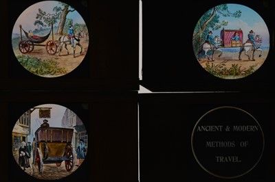 Lot 41 - The Noakes 'Quad' Magic Lantern or Noakesoscope (Special Auction Services wishes to extend its gratitude to Dr Richard Crangle for the following lot description and analysis)