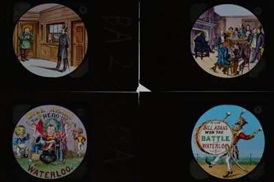 Lot 41 - The Noakes 'Quad' Magic Lantern or Noakesoscope (Special Auction Services wishes to extend its gratitude to Dr Richard Crangle for the following lot description and analysis)