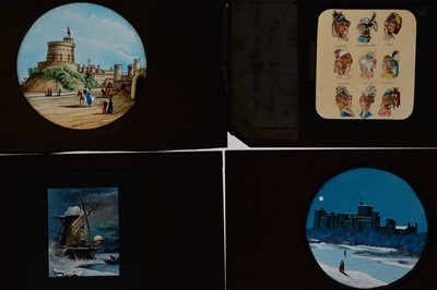 Lot 41 - The Noakes 'Quad' Magic Lantern or Noakesoscope (Special Auction Services wishes to extend its gratitude to Dr Richard Crangle for the following lot description and analysis)