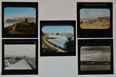 Lot 45 - 3¼in sq Magic Lantern Slides
