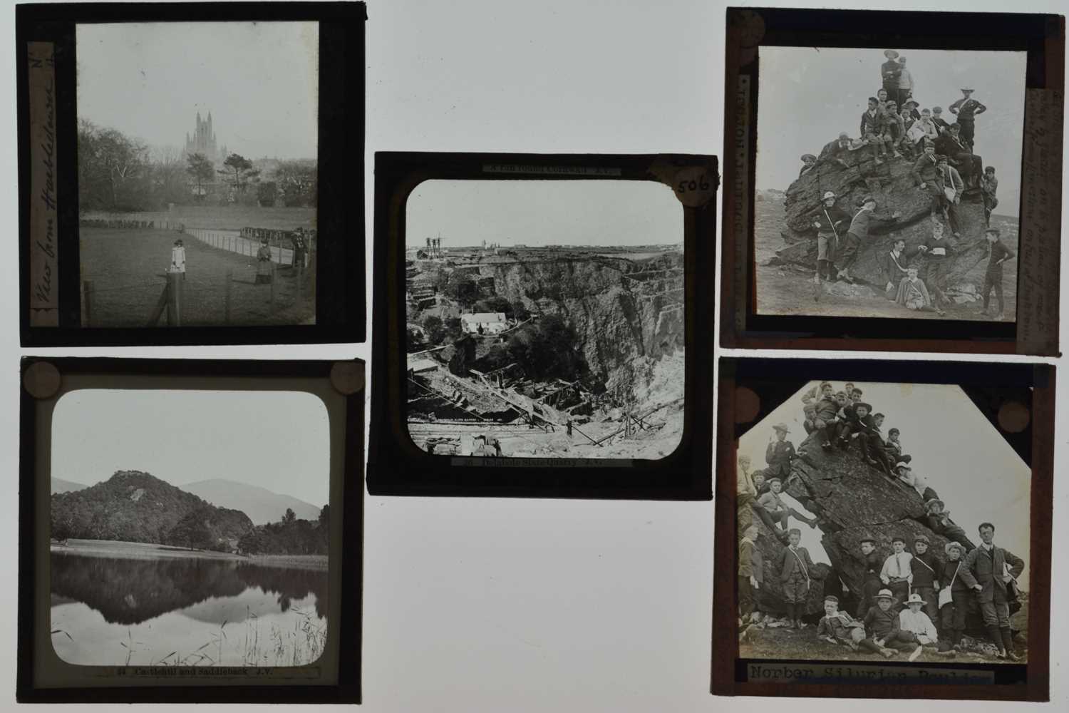 Lot 52 - 3¼in sq Magic Lantern Slides