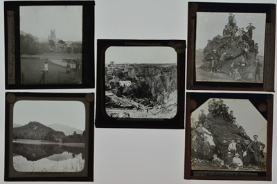 Lot 52 - 3¼in sq Magic Lantern Slides
