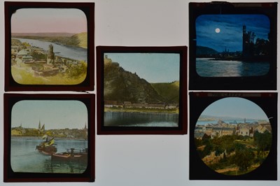 Lot 55 - 3¼in sq Magic Lantern Slides