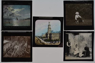 Lot 57 - 3¼in sq Magic Lantern Slides