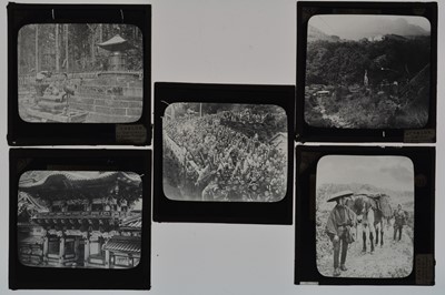 Lot 59 - 3¼in sq Magic Lantern Slides