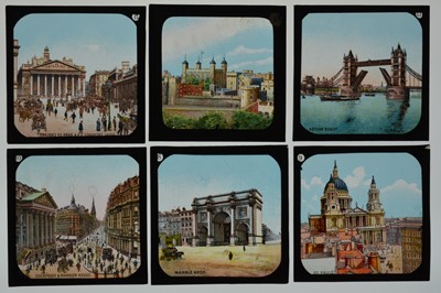 Lot 61 - 3¼in sq Magic Lantern Slides
