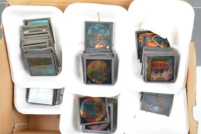 Lot 62 - 3¼in sq Magic Lantern Slides