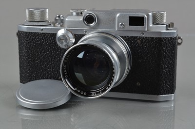 Lot 153 - A Canon IIB Rangefinder Camera