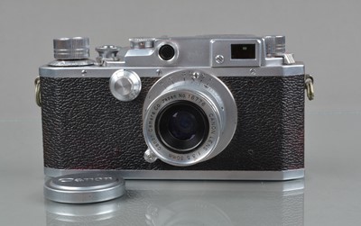 Lot 214 - A Canon IID 1 Rangefinder Camera