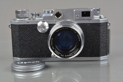 Lot 218 - A Canon IIF Rangerfinder Camera