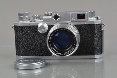 Lot 219 - A Canon IIF Rangerfinder Camera