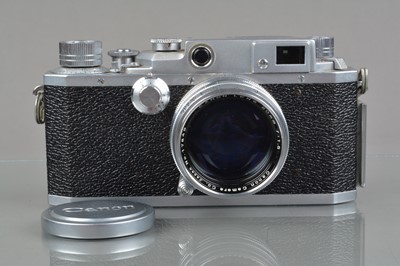 Lot 220 - A Canon IIS Rangefinder Camera