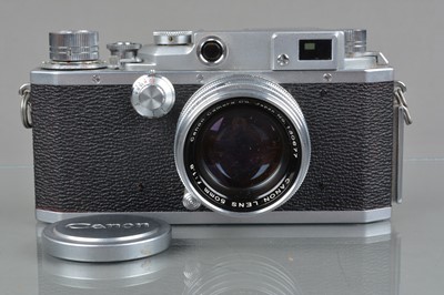 Lot 222 - A Canon IV SB2  Rangefinder Camera