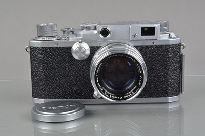 Lot 230 - A Canon II F2 Rangefinder Camera