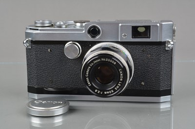 Lot 252 - A Canon L1 Rangefinder Camera
