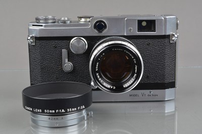 Lot 255 - A Canon VT de Luxe VTDZ  Rangefinder Camera