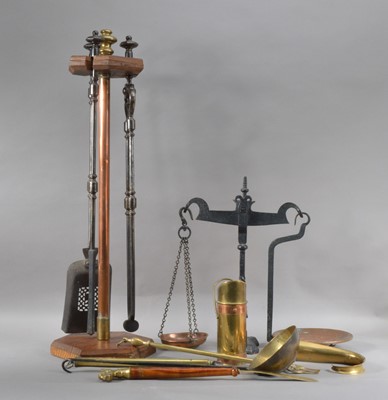 Lot 167 - A collection of 19th century and later metalware's