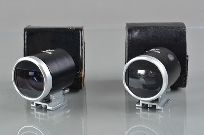 Lot 373 - Two Canon 28mm Finders