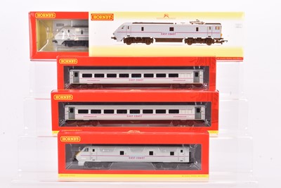 Lot 184 - Hornby 00 Gauge East Coast Class 91 Electric  4 Car Unit
