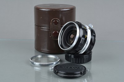 Lot 497 - A Nippon Kogaku Nikkor-H Auto 28mm f/3.5 non AI Lens