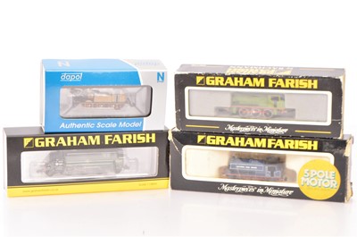 Lot 47 - Graham Farish and Dapol N Gauge Steam Tank Locomotives