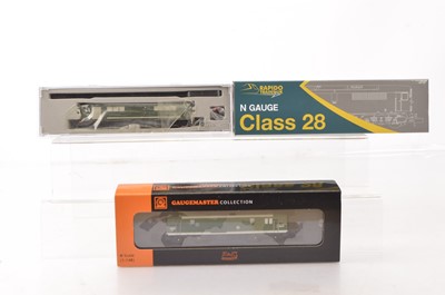 Lot 71 - Rapido Trains and Gaugemaster N Gauge Diesel Locomotives