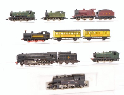 Lot 78 - British Outline N Gauge Steam Locomotives (9)