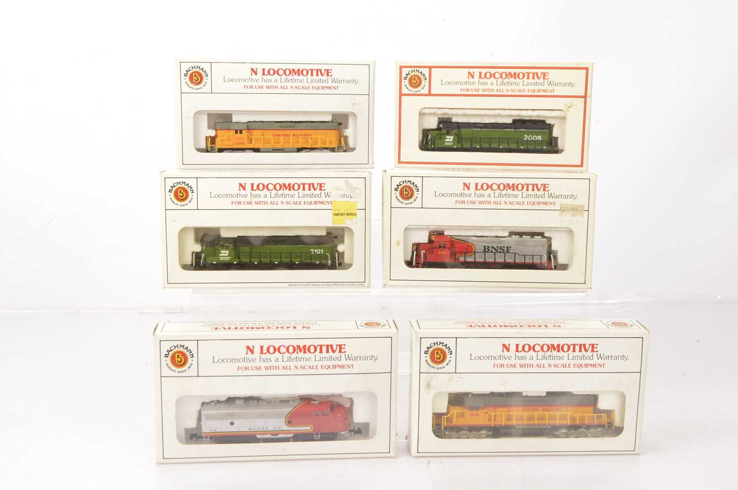Lot 85 - Bachmann American Outline Diesel Locomotives (6)