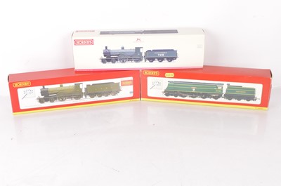 Lot 163 - Hornby China OO Gauge Steam Locomotives with Tenders