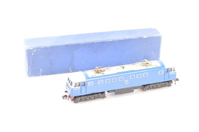 Lot 229 - Hornby-Dublo 00 Gauge 3-Rail 2245 BR blue 3,300 HP Electric Locomotive E3002 converted for 3-Rail operation