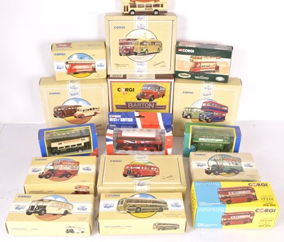 Lot 19 - Corgi Vintage and Modern Public Transport Models (16)